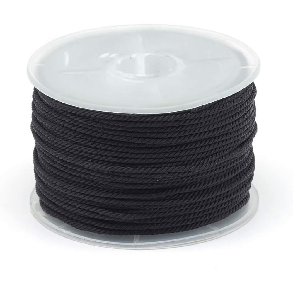 Cord Trim Twisted - 54야드 1.5mm 꼬임 공예 나일론 로프