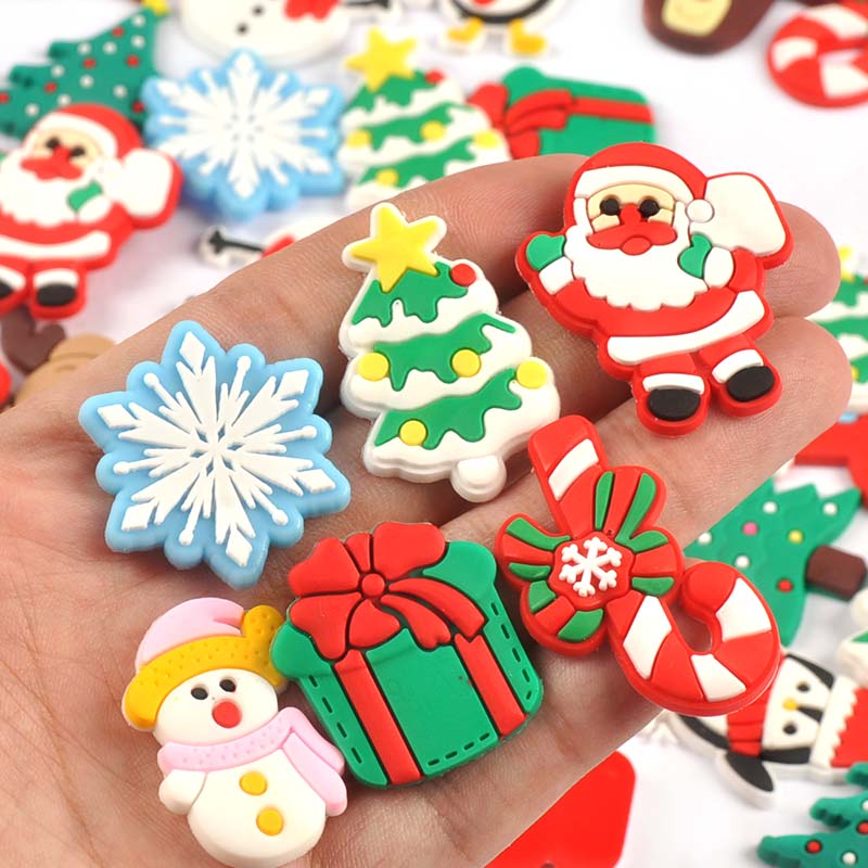산타 클로스, 펭귄, 양말 송진 장식, 플랫백 크리스마 - Christmas Craft Embellishment 리뷰 및 가격