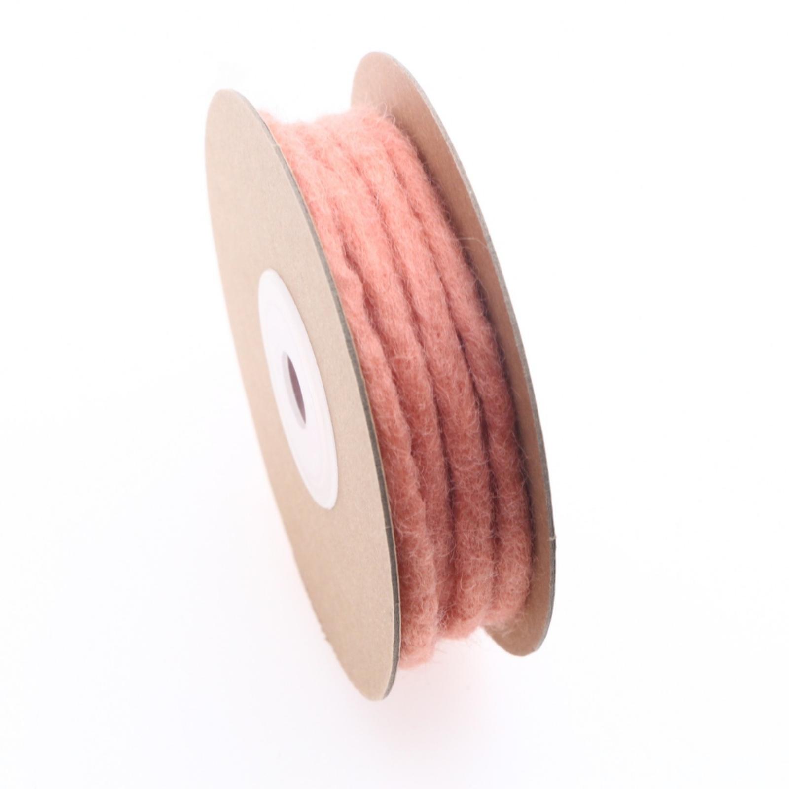 순수 양모 펠트 리본, 두께 5mm, 길이 2.5m,  - Cord Trim Twisted 리뷰 및 가격