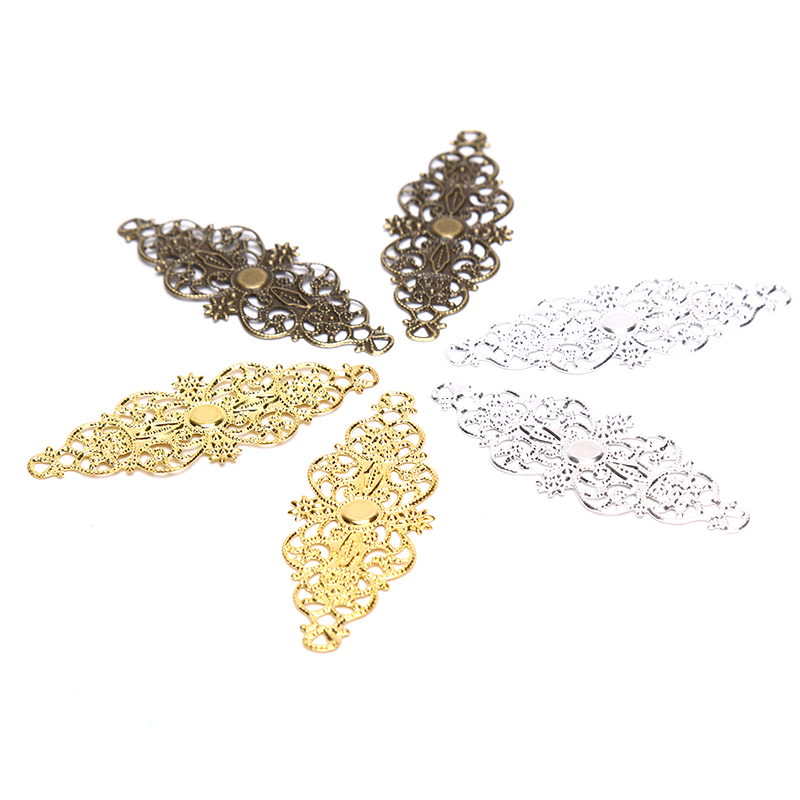 ★ ▲ 20개 필리그리 꽃 모양 랩 커넥터 공예 DIY - Craft Embellishments 리뷰 및 가격