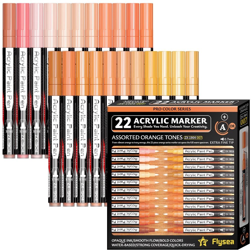 22개입 0.7mm 초미세 팁 아크릴 물감 펜 무독성  - Copic Marker Classic 리뷰 및 가격
