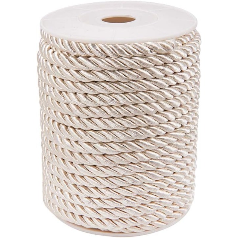 약 50 피트 공예 나일론 로프 5mm 3 플라이 트위 - Cord Trim Twisted 리뷰 및 가격